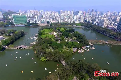 สวนสาธารณะกู่หลิง สถานที่พักผ่อนสีเขียวและประวัติศาสตร์อันยาวนานในฟูโจว!